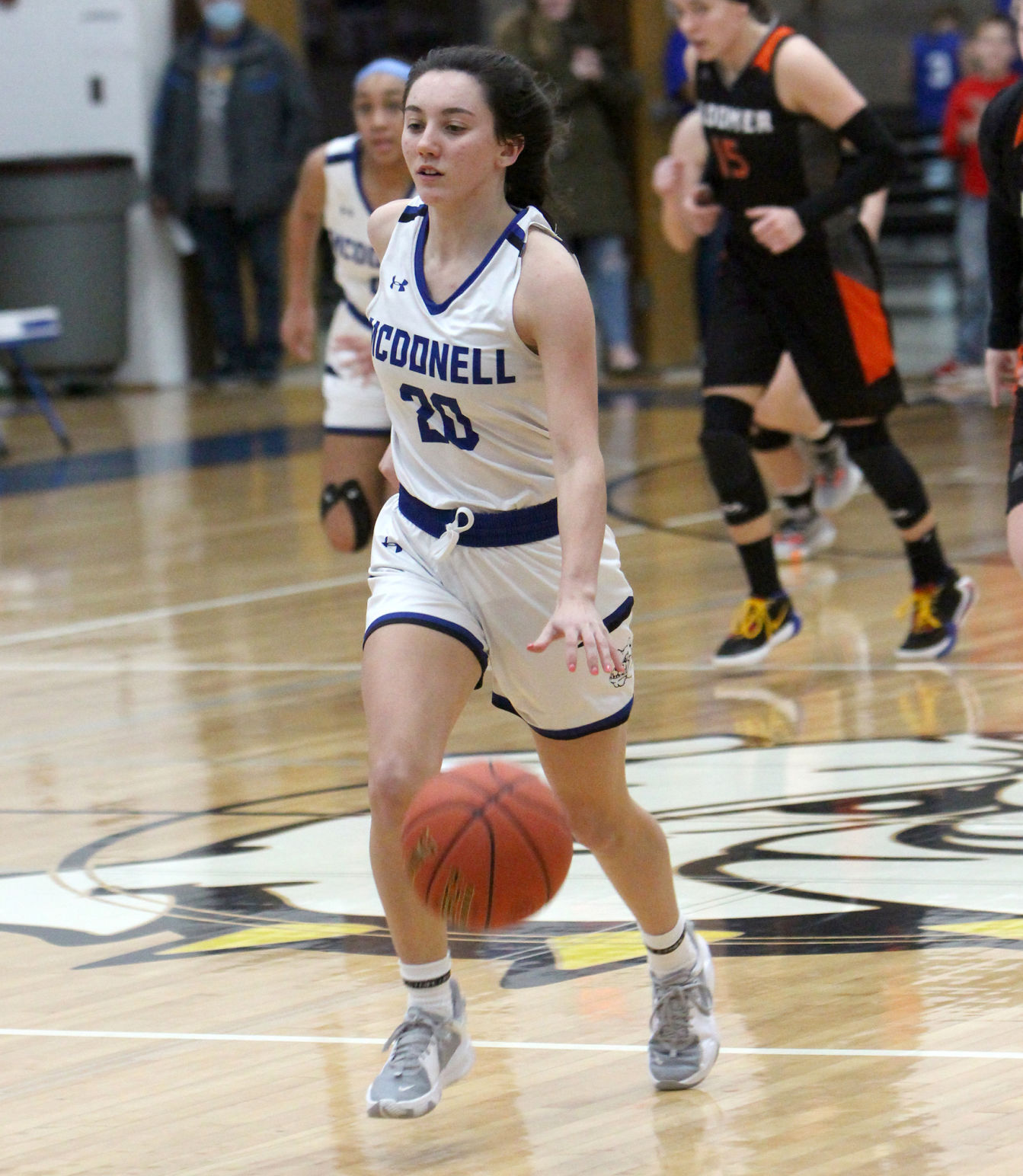 Bloomer at McDonell girls basketball 1-22-22